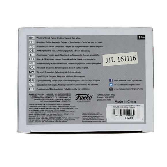 Funko Pop Unopened Pink Ranger 407 Mighty Morphin' Power Rangers Exclusive - Picture 6 of 9